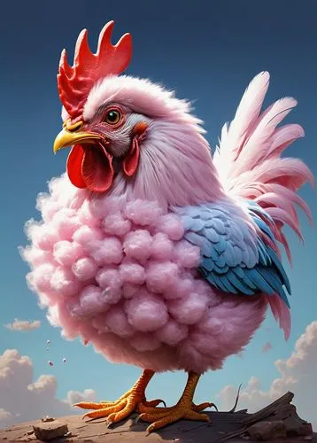 coq,cockerel,featherless,redcock,chicken bird,gamecock,polish chicken,poussaint,galah,cockamamie,leghorn,landfowl,henpecked,megapode,poussin,gallus,cockily,gallina,pullet,portrait of a hen,Conceptual Art,Daily,Daily 01