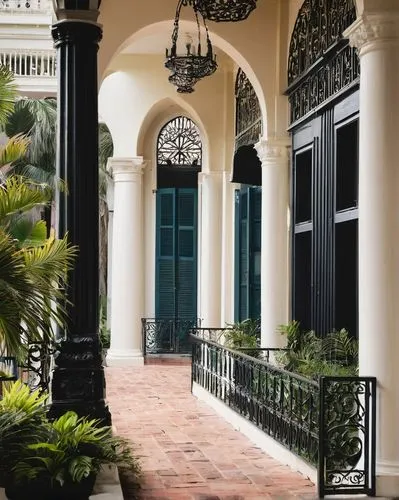 mizner,porticos,colonnades,verandas,porticoes,colonnade,portico,breezeway,verandahs,verandah,patios,patio,peranakan,entryways,entryway,entranceways,courtyards,inside courtyard,porch,archways,Illustration,Black and White,Black and White 33