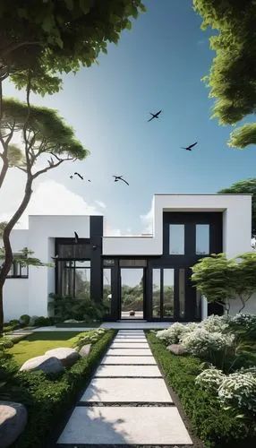 3d rendering,modern house,landscape design sydney,renderings,dreamhouse,render,sketchup,sky space concept,amanresorts,landscaped,futuristic landscape,roof landscape,home landscape,dunes house,landscape designers sydney,dojo,asian architecture,beautiful home,luxury property,prefab,Illustration,Black and White,Black and White 33