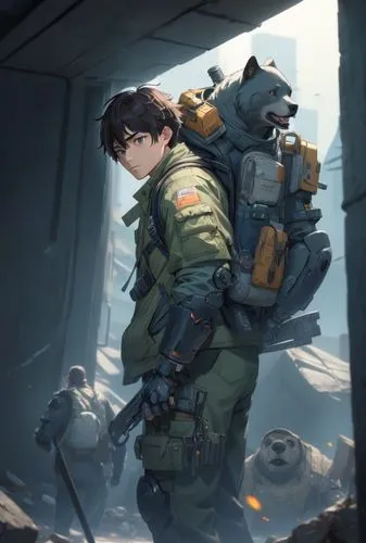 guerrero,kuribayashi,kaneda,hiro,bsaa,kojima,mei,Anime,Anime,Realistic