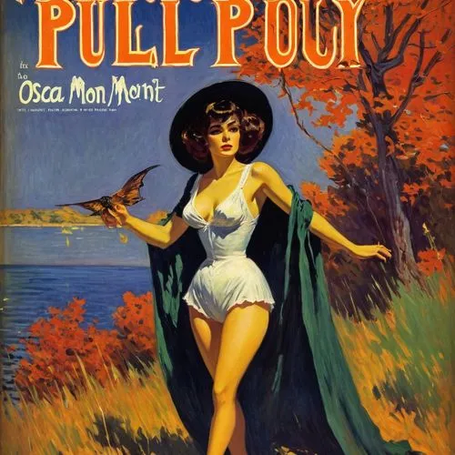 film poster,italian poster,mystery book cover,book cover,advertisement,enamel sign,magazine cover,cover,vintage illustration,women's novels,pin ups,puli,pull,1929,vintage advertisement,pueblo,pulley,pin-up model,1926,pin-up girl,Art,Artistic Painting,Artistic Painting 04