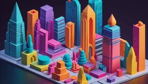 colorful city,megapolis,city blocks,isometric,microdistrict,cities,city cities,cinema 4d,micropolis,ctbuh,city skyline,voxels,city buildings,fantasy city,megacities,metropolis,cityscape,simcity,cityscapes,voxel,Unique,3D,Clay