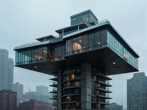 kimmelman,penthouses,cantilevered,residential tower,sky apartment,cubic house,modern architecture,safdie,adjaye,lofts,cube house,escala,condos,the observation deck,glass building,tilbian,cantilever,cantilevers,cube stilt houses,knoedler