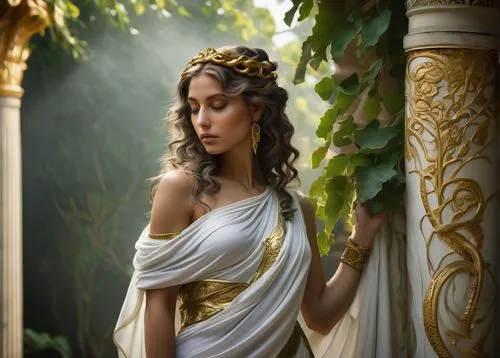 maenad,cleopatra,hippolyta,ancient egyptian girl,amneris,hypatia,medea,poppaea,messalina,grecian,sigyn,athena,iphigenia,andromache,megara,aphrodite,demeter,padme,thracian,mervat,Art,Artistic Painting,Artistic Painting 41