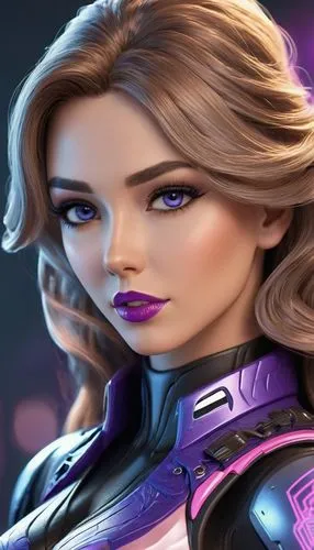 tali,sombra,liara,jaina,cyberangels,violetta,Unique,3D,3D Character