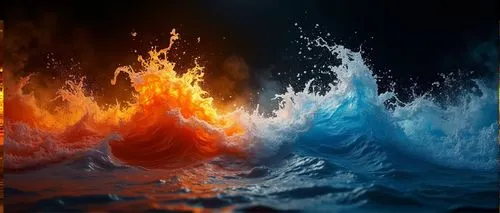 fire and water,fire background,splash photography,sea water splash,water splash,tidal wave