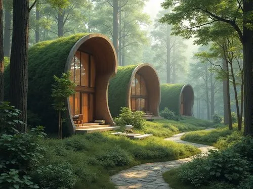 house in the forest,treehouses,forest house,tree house hotel,forest chapel,tree house,cabins,earthship,airstreams,rivendell,ecotopia,wood doghouse,log home,treehouse,glamping,hobbits,inverted cottage,dreamhouse,hobbiton,electrohome,Photography,General,Realistic