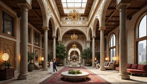 lobby,entrance hall,hotel lobby,amanresorts,venetian hotel,villa d'este,foyer,cochere,nemacolin,palladianism,royal interior,luxury hotel,hallway,marble palace,hotel hall,europe palace,biltmore,palazzo,grand hotel europe,emirates palace hotel