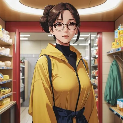 Character Design, clear facial features, a woman, Translucency, Anime Style, ACGN, Anime Scene Design, Cute Style, Cute Background, Miyazaki Hayao Style, traditional slice of life anime, masterpiece, 