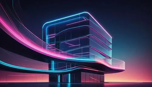 cinema 4d,wavevector,neon sign,abstract retro,futuristic architecture,escala,80's design,tron,electric tower,neon light,colorful spiral,ldd,cybercity,neon lights,hypermodern,futuristic landscape,espectro,neon arrows,graecorum,oppo,Conceptual Art,Daily,Daily 02