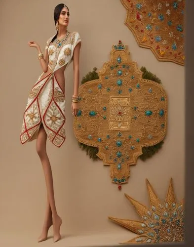 zoroastrian novruz,art deco ornament,cheongsam,filipiniana,showpieces,ethnic design,tahiliani,beadwork,dress form,poiret,decorative figure,ornaments,goldwork,etro,mod ornaments,marquetry,ornament,iran