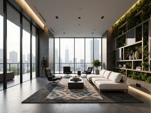 penthouses,modern decor,modern living room,interior modern design,living room,livingroom,modern room,contemporary decor,apartment lounge,modern minimalist lounge,interior design,great room,sky apartment,luxury home interior,home interior,loft,sitting room,family room,interior decoration,green living