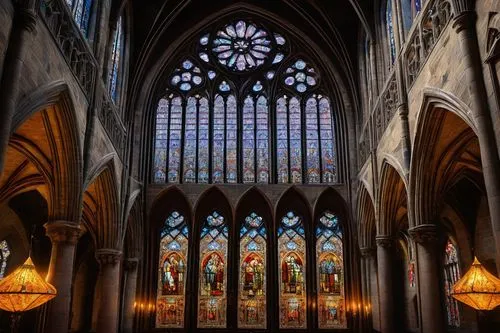 transept,stained glass windows,church windows,stained glass,presbytery,stained glass window,main organ,vaulted ceiling,interior view,the interior,interior,notredame de paris,notre dame,cathedral,metz,notredame,nidaros cathedral,reredos,duomo,cathedrals,Illustration,Realistic Fantasy,Realistic Fantasy 08