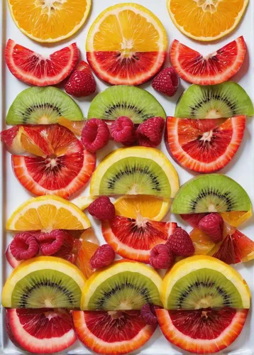 Create a mouth-watering recipe using a mix of fruit slices.,fruit slices,fruit pattern,sliced tangerine fruits,fruit plate,fruit platter,cut fruit,watercolor fruit,mixed fruit,fruit cups,mix fruit,fru