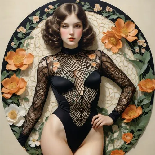 edwardian,art deco woman,ziegfeld,vintage lace,viveros,wontner,corsetry,ziegfield,negligees,jingna,leyendecker,minton,dita,vintage flowers,burlesques,tairrie,vintage woman,tretchikoff,dennings,yasumasa,Illustration,Retro,Retro 07