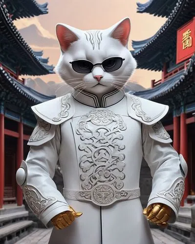 korin,jincai,jiwan,cat warrior,white cat,kihon,miao,lucky cat,rakshasa,emperor,miqdad,chongkittavorn,samurai,jinsa,michizane,mogaka,worldcat,mamozai,imagawa,cartoon cat,Unique,3D,3D Character