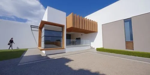 modern house,cubic house,3d rendering,passivhaus,cube house,modern architecture,Photography,General,Realistic