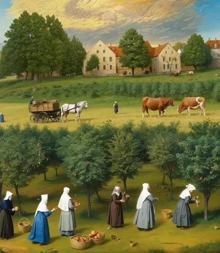 mennonites,agricultural scene,mennonite,trappists,pastoral,rumspringa