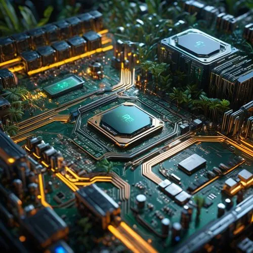 circuit board,cybercity,microdistrict,micropolis,cyberport,tilt shift,Photography,General,Sci-Fi