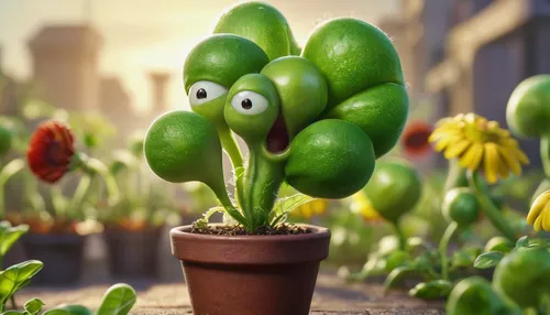 Peashooter in Plants vs. Zombies,woody plant,lucky bamboo,cartoon flowers,bulbous plant,sprouting,plants bulbous,potted plant,polka plant,pea,sprout,pot plant,celery plant,sprouts,plant pot,banana pla