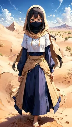 merzouga,tassili n'ajjer,desert background,sossusvlei,desert flower,bedouin,desert fox,burqa,sahara,middle eastern monk,sahara desert,sheik,dune 45,capture desert,namib,sand road,desert,libyan desert,the desert,rem in arabian nights,Anime,Anime,Traditional