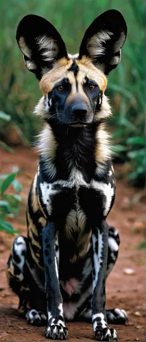 african wild dog,wild dog,bongo,tiger png,bengalenuhu,jagdterrier,ocelot,poison dart frog,loukaniko,hyssopus,mammal,marsupial,madagascar,cangaroo,a tiger,anthropomorphized animals,animal mammal,tigerle,cute animal,animal portrait,Photography,Black and white photography,Black and White Photography 14