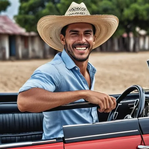 sombrero,cowboy hat,latino,fernando alonso,mexican,straw hat,farmworker,pickup-truck,panama hat,pickup trucks,country style,sombrero mist,wrangler,southwestern,western riding,mexican hat,spanish stallion,cowboy,chevrolet silverado,pickup truck,Photography,General,Realistic