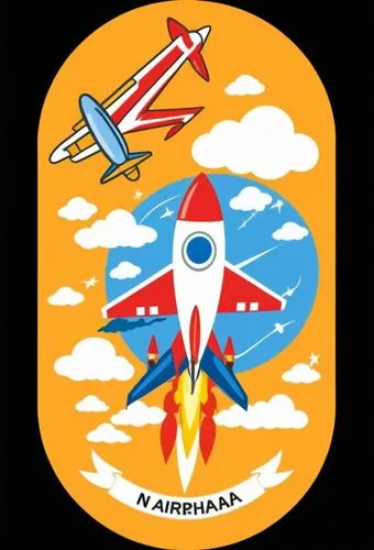 a red white and blue plane flying through the air,baikonur,isro,karelia,kr badge,gslv,uralmash