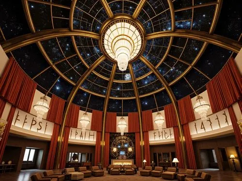 emporium,cochere,ballroom,musical dome,photosphere,rotunda,caesars palace,rotundas,lobby,emirates palace hotel,intercontinental,dome,art deco,hotel lobby,westerdam,grand floridian,venetian hotel,opulently,dome roof,the ceiling