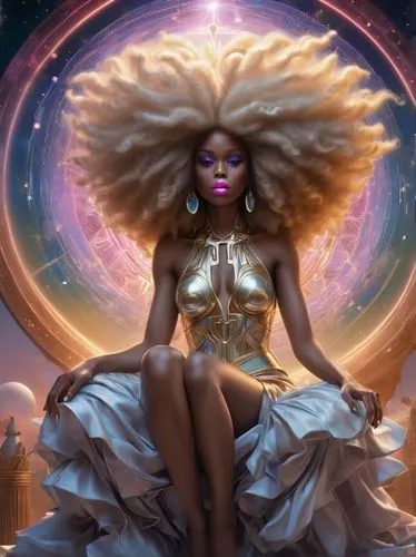 afrofuturism,starships,womanism,oshun,badu,ledisi,Conceptual Art,Fantasy,Fantasy 01