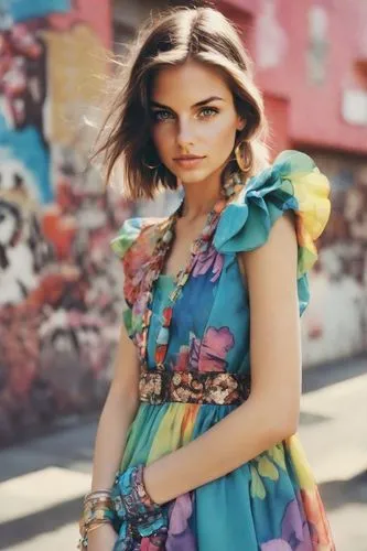 colorful floral,colorful,evgenia,missoni,yelle,vintage floral,Photography,Polaroid