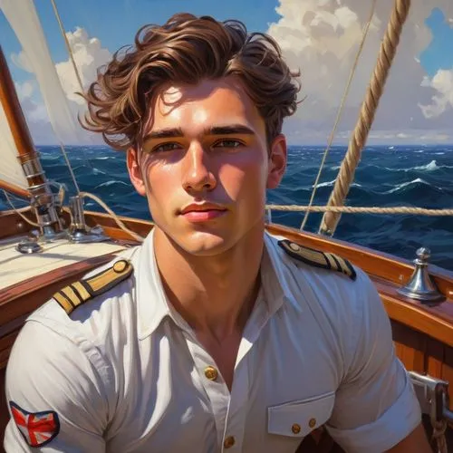 capitano,helmsman,yachtsman,brown sailor,cocaptain,efron,capitan,skipper,feddeman,odriozola,treadaway,jasinski,sailing,commandeer,delta sailor,michiel,dreamboat,sails,at sea,poseidon,Conceptual Art,Fantasy,Fantasy 18