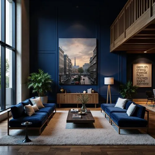 living room,livingroom,apartment lounge,minotti,loft,modern decor,contemporary decor,modern living room,sitting room,penthouses,luxury home interior,interior modern design,interior design,modern room,great room,sky apartment,interior decor,blue room,an apartment,amanresorts