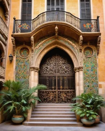 alcazar of seville,entranceway,porticos,front gate,courtyards,inside courtyard,llotja,casa fuster hotel,entryway,courtyard,entrances,main door,palazzo barberini,patio,hotel de cluny,entrance,front door,entranceways,the palau de la música catalana,house entrance,Illustration,Japanese style,Japanese Style 20