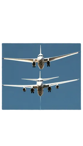 Airplane, blue sky, fluffy white clouds, contrail behind, silver metallic body, wings stretching outwards, engines underneath, cockpit windows, propellers spinning, taking off, ascending, panoramic vi