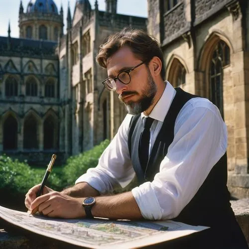 burbury,watercolourist,hockry,scholar,professorial,palaeographer,brasenose,hollinghurst,balliol,oxbridge,male poses for drawing,vaughters,oxford,oxonian,cookson,artist portrait,scholarly,tutor,librarian,palaeography,Photography,Documentary Photography,Documentary Photography 15