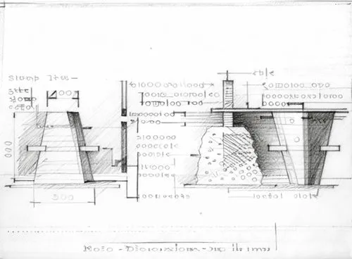 architect plan,technical drawing,cross sections,barograph,skeleton sections,archidaily,cross-section,naval architecture,masonry oven,schematic,garden elevation,bridge - building structure,frame drawin