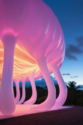 pink octopus,pink elephant,inflatable,tentacle,neon body painting,inflatable ring,rubber dinosaur,gradient mesh,panoramical,neon ghosts,tentacles,light art,polyp,light paint,flamingo,virtual landscape,blob,public art,plasma lamp,fractalius,Photography,Artistic Photography,Artistic Photography 03