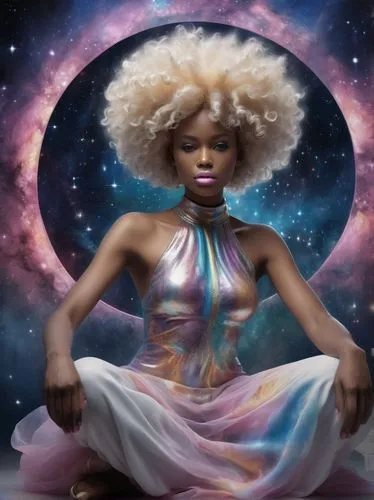 afrofuturism,badu,raelian,afrocentrism,starships,cosmogirl,Conceptual Art,Fantasy,Fantasy 01