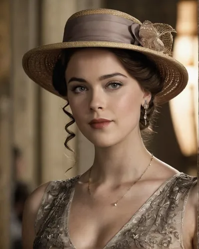 daisy jazz isobel ridley,the hat of the woman,the hat-female,downton abbey,brown hat,woman's hat,beautiful bonnet,women's hat,leather hat,womans hat,ladies hat,suffragette,hat vintage,queen anne,straw hat,great gatsby,cloche hat,stovepipe hat,british actress,panama hat,Conceptual Art,Daily,Daily 13