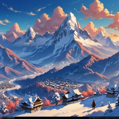 christmas snowy background,alpine village,winter background,alpine landscape,snowy mountains,snow mountains,mountain scene,snow landscape,christmas landscape,high alps,christmasbackground,mountain village,winter landscape,snowy peaks,snowy landscape,the alps,mountains snow,mountainous landscape,snow mountain,winter village,Unique,Design,Character Design