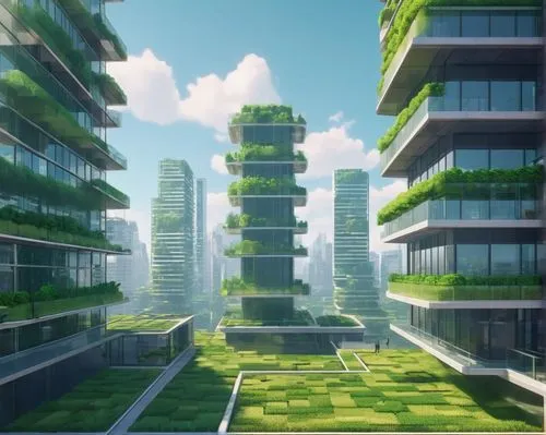 ecotopia,terraformed,arcology,futuristic landscape,terraforming,terraform,futuristic architecture,microdistrict,greentech,terraformer,cybercity,greeniaus,topia,verdant,green living,enviroment,inhabitable,cybertown,apartment blocks,microclimate,Unique,Pixel,Pixel 01