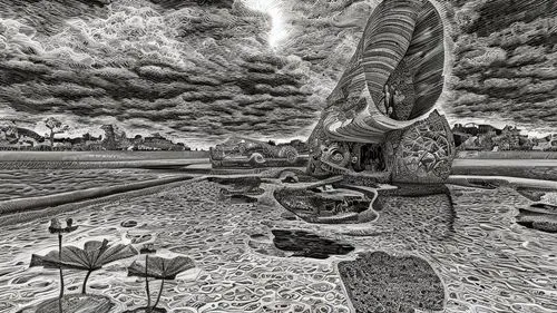 asheron,virtual landscape,planet alien sky,deadmarsh,aberration,graecorum,Art sketch,Art sketch,Fantasy