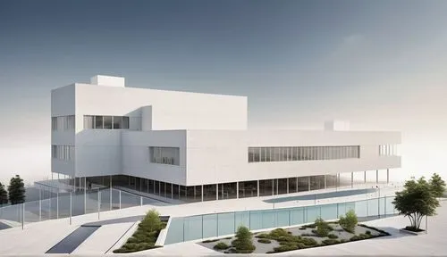 Mejora la imagen existente tomando como referencia el diseño del edificio Amorepacific del arquitecto David Chipperfield en Seúl, Corea del Sur. Este edificio se caracteriza por su forma geométrica li