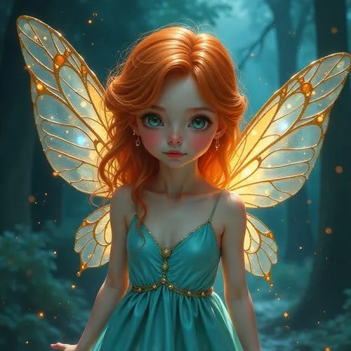 little girl fairy,fairy,faerie,tinkerbell,faery,rosa ' the fairy,Conceptual Art,Fantasy,Fantasy 01