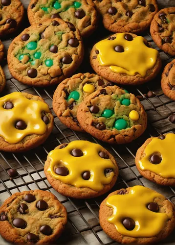 Create a poem about the sweet aroma of freshly baked cookies.,shamrock cookies,halloween cookies,holiday cookies,cookies,gourmet cookies,christmas cookies,gingerbread buttons,gingerbread cookies,decor