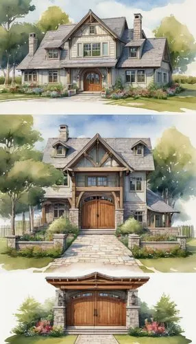 houses clipart,house drawing,new england style house,country estate,garden elevation,house with lake,landscape plan,country house,large home,house floorplan,house in mountains,floorplan home,3d rendering,house shape,house in the mountains,log cabin,log home,farm house,chalet,country cottage,Conceptual Art,Oil color,Oil Color 02