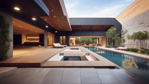 replace with grey outdoor tiles,landscape design sydney,garden design sydney,landscape designers sydney,modern house,pool house,corten steel,outdoor pool,interior modern design,wooden decking,modern a