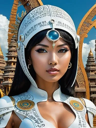 ancient egyptian girl,cleopatra,ancient egypt,orientalism,oriental princess,priestess,asian vision,ancient egyptian,warrior woman,ancient people,the ancient world,somtum,asian costume,world digital painting,asian conical hat,oriental girl,fantasy art,ancient civilization,asian woman,maya civilization,Illustration,Vector,Vector 21