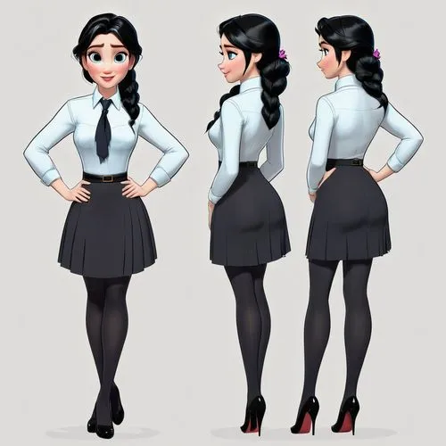 secretarial,stewardess,dressup,school skirt,business girl,a uniform,retro girl,secretary,schoolteacher,waitress,vidya,office worker,uniforms,retro pin up girl,uniform,headmistress,pin up girl,pin-up girl,usherette,warbler,Unique,Design,Character Design